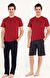 U.S. Polo Assn. Erkek Bordo 3 lü Pijama Takım