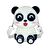Ogi Mogi Toys Silikon Beyaz Panda Omuz Çantası
