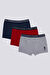 U.S. Polo Assn Stripped Erkek Çocuk 3lü Boxer