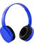 MF Product 0235 Kablosuz Kulak Üstü Bluetooth Kulaklık Mavi