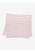 Stripy Pamuk Müslin Çok Amaçlı Örtü Pembe 80x80