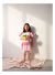 Cuba Çocuk Kaftan Flamingo / Raspberry