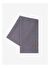 Linen Keten Runner Gri 45x160