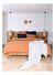 Wrinclet Keten Koltuk Şalı Beyaz 170x245