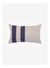 Wool Cocoon Yünlü Kırlent Kılıfı Ekru / Indigo 30x50