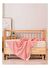 Cocoon Bebek Battaniyesi Koyu Pembe / Açık Pembe 100x120