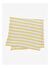 Stripy Müslin Çok Amaçlı Örtü Safran 100x100
