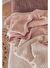 Cocoon Pamuk 4 Kat Müslin Koltuk Şalı Mercan / Açık Pembe 130x170