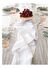 Fringed Linen Runner Naturel 45x160