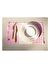Ombre 2'li Servis Altlığı Pembe 35x50
