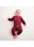 Owli CozyBlend Modal Bebek Takım Bordo