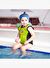 Owli Swimwarm Üşütmeyen Bebek Mayosu Neon Sarı - Siyah
