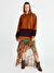 Boyun Ve Etek Detaylı  Kadın Sweatshirt Standart Renk K2054119_089