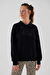 Yakası Fiyonklu  Sweatshirt Siyah K2354104_001