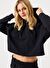 Aura Casual Hoodie Siyah