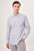 Bisse Erkek Regular Fit Çizgili Spor Gömlek Gri GM23Y231030_D55