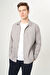 Bisse Erkek Regular Fit Uzun Kollu Flanel Gömlek Gri GM22K222095_D55