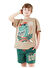 Summer Dino Erkek Çocuk T-shirt Şort Takım