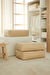 Ocean Home Textile 3'lü Mega Boy Bej Balıksırtı Baza Altı Hurç Set 74 x 46 x 22 cm