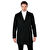 Buratti Slim Fit Tek Yırtmaçlı Düğmeli Mono Yaka Kaşe Erkek Kaban 5840098