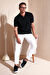 Buratti % 100 Pamuk Regular Fit Düğmeli Polo Yaka T Shirt Erkek 5902127