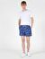 Slim Fit Orta Bel Erkek Mavi Deniz Şortu Cl1051029