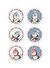 The Mia Penguin Çerezlik 6 Parça 10 cm NEW018