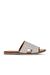 Bueno Shoes Gri Deri Kadın Düz Terlik 01wa5705