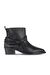 Bueno Shoes Siyah Deri Kadın Topuklu Bot 01wd4007