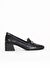 Bueno Shoes Siyah Deri Kadın Topuklu Ayakkabı 33wa7656