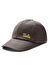 DAMIAN Kahve Baseball Cap Suni Deri  Nakışlı - Unisex Şapka