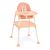 Wellgro Pretty 3in1 Çalışma Masalı Mama Sandalyesi, Pudra Pembe