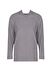  WINTER LOUNGEWEAR DEGAJE YAKA UZUN KOLLU TİŞÖRT GRİ