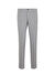 Gri Slim Fit Kareli Yandan Cep Kumaş Pantolon
