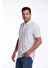 Beyaz Regular Fit Düz 100% Pamuklu Polo Yaka Tişört