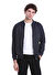 Lacivert Regular Fit Bomber Yaka Mevsimlik Mont