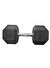 Rebuwo Hex Dambıl Kauçuk Altıgen Dambıl Hex Dumbbell 27.5 KG 1 Adet