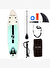 Cawooo Sup Şişme Sörf Tahtası Stand Up Paddle Board 80*320*15 Cm Su Yeşili