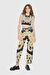 Etnik Desenli Crop Top