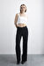 Kalın Askılı Ekru Crop Top