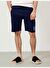Lacivert Regular Fit Pamuklu Sweat Şort