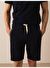 Lacivert Regular Fit Pamuklu Sweat Şort