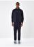 Lacivert Regular Fit Pamuklu Sweatmont