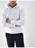 Beyaz Regular Fit Pamuklu Sweatshirt