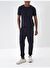 Lacivert Regular Fit Pamuklu Sweat Pantolon