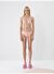 Pembe Slim Fit  Bikini Üst