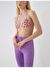 Nar Çiçeği Slim Fit  Bikini Üst