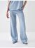 Mavi Oversize Pamuklu Sweat Pantolon