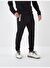 Siyah Slim Fit Pamuklu Sweat Pantolon