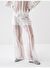 Beyaz Oversize  Pantolon